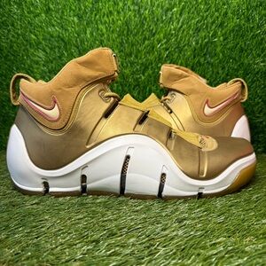 Nike Zoom LeBron 4 IV All-Star ASG Gold White Red